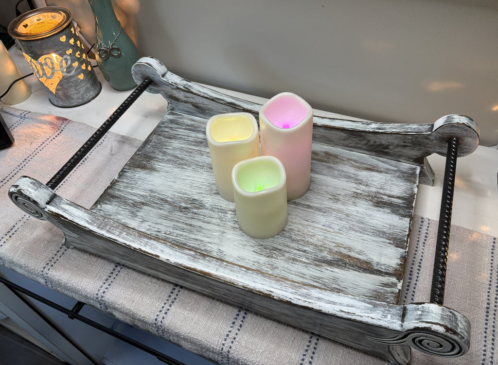 The Country | Southern Yellow Pine Centerpiece & Serving Tray | No. 001 - SOLD
